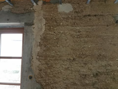 Installation électrique pour la rénovation d'une maison en pisé Les Avenières